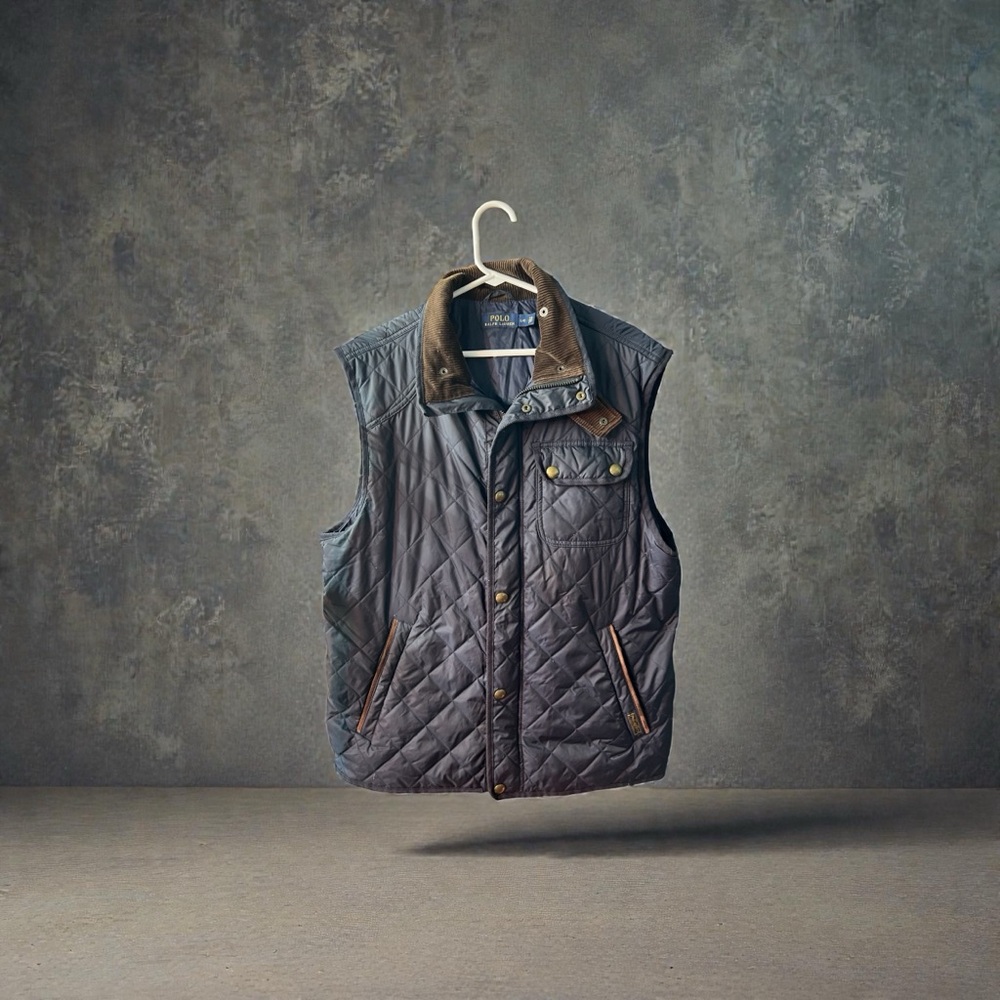 Polo Ralph Lauren The Beaton water-repellent diamond-quilted vest.